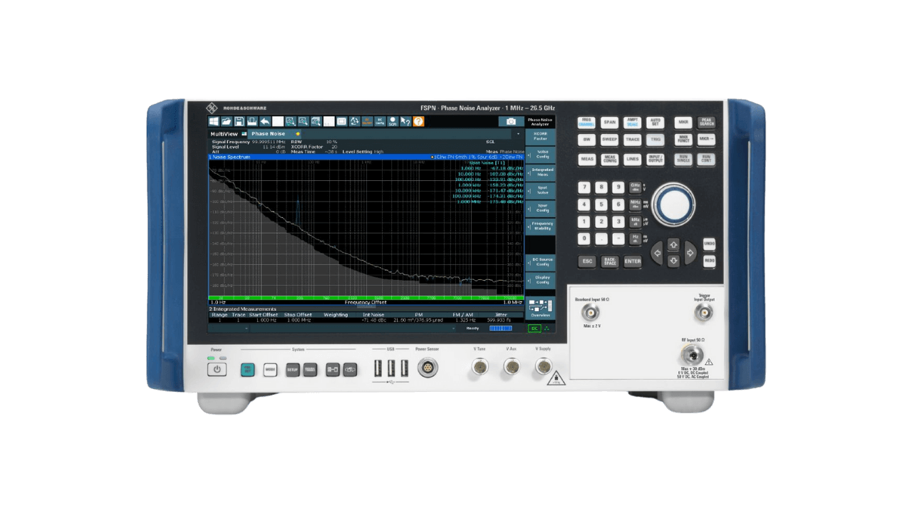 R&S FSPN 系列 相位雜訊頻譜分析儀與 VCO 測試儀