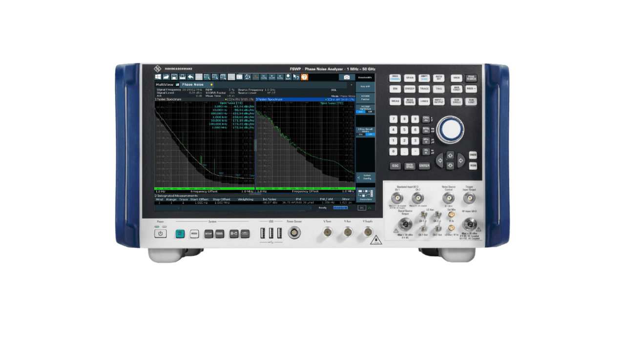 R&S FSWP 系列 相位雜訊頻譜分析儀與 VCO 測試儀
