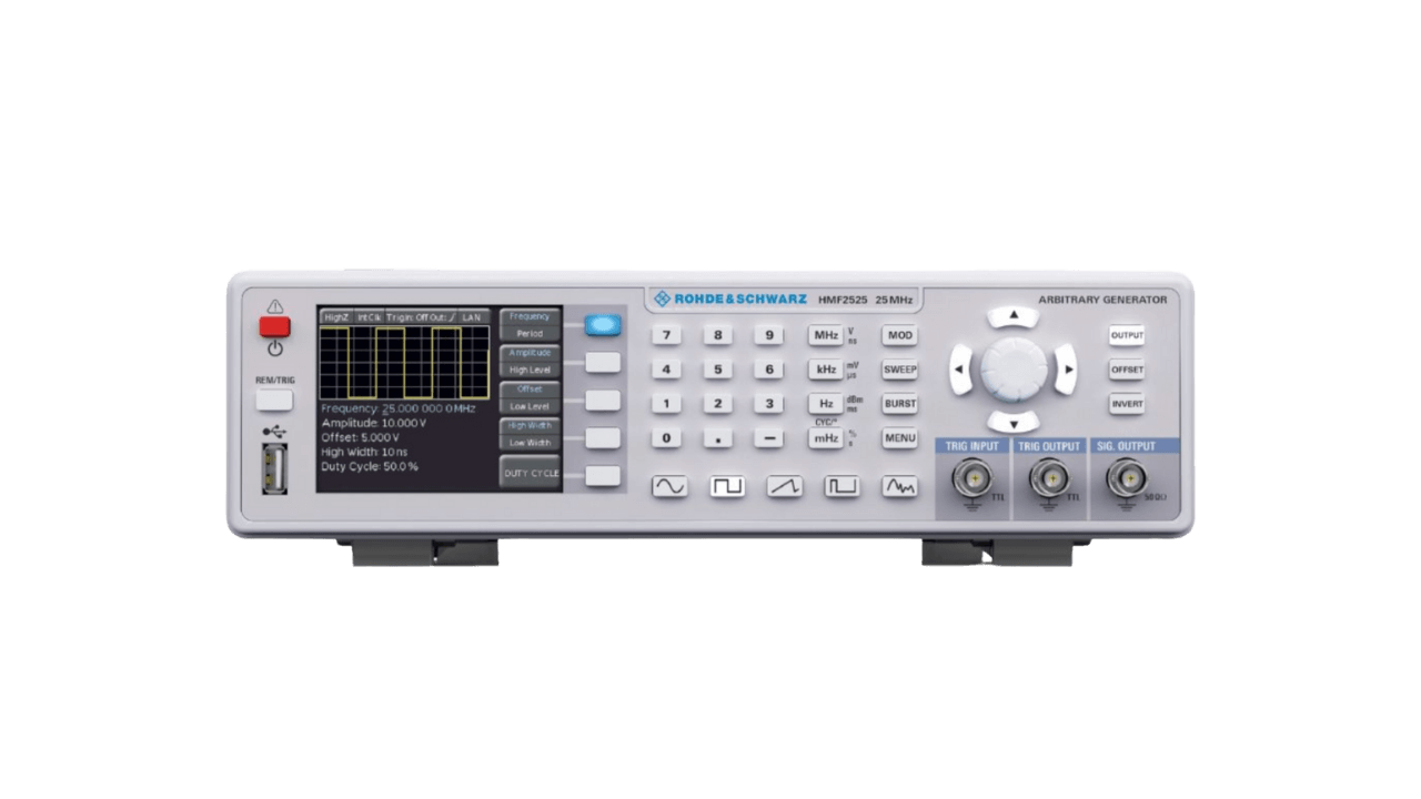 R&S HMF 2525/2550 基頻訊號產生器