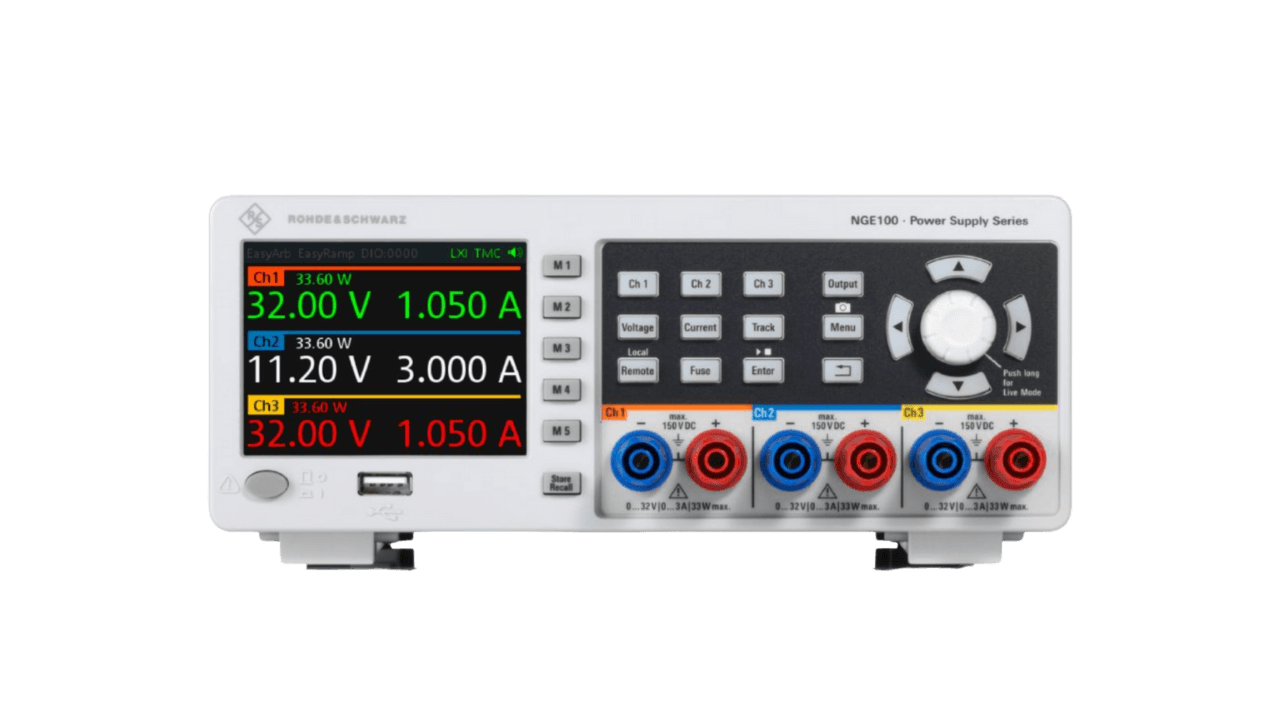 R&S NGE 100B 系列電源供應器